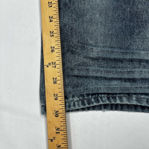 Diamond Dollar Men's Straight Leg Ripped Jeans Size 40/30 - Picture 5 of 14